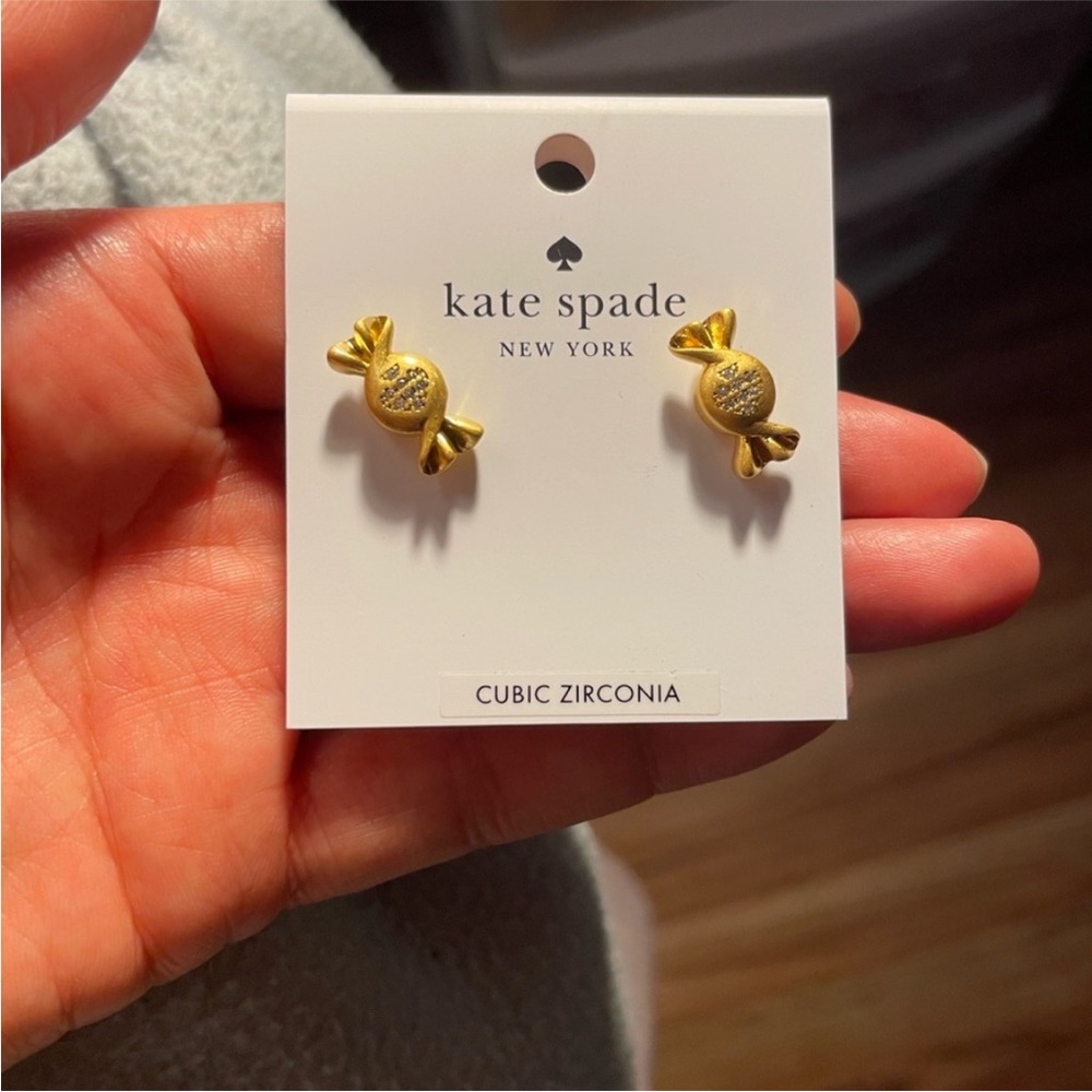 Kate Spade "treat yourself" candy earrings